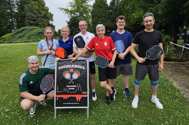Das Pickle Ball Team der Cologne Open 2025