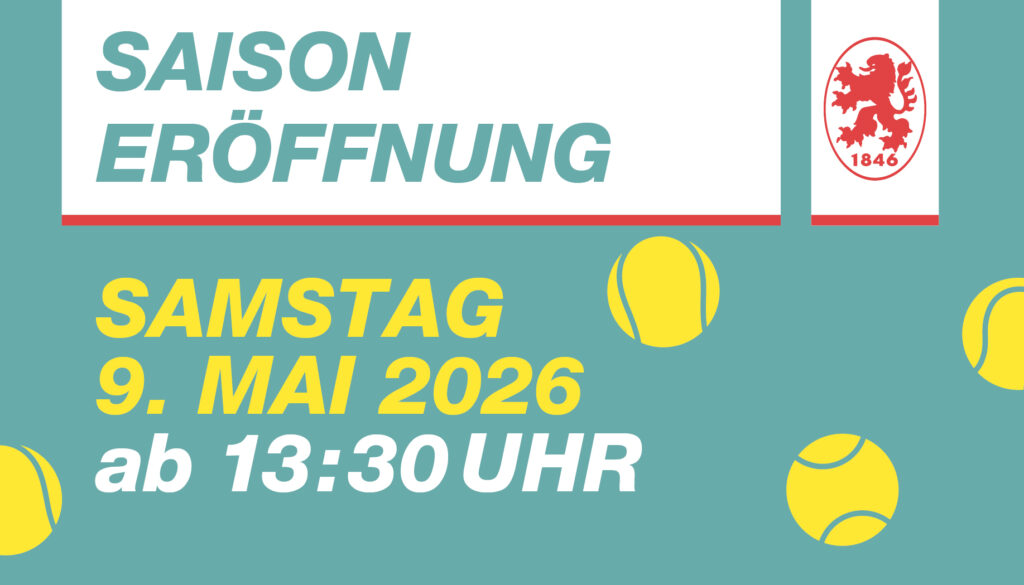 Saisoneröffnung am Samstag, den 9.05.2026, ab 13:30Uhr